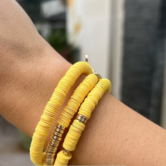 NWT! Kinsley Armelle Misha Collection Canary Stack - Picture 3 of 3